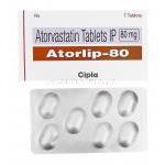 Atorlip-80 アトールリップ、ジェネリックリピトール、アトルバスタチン80mg